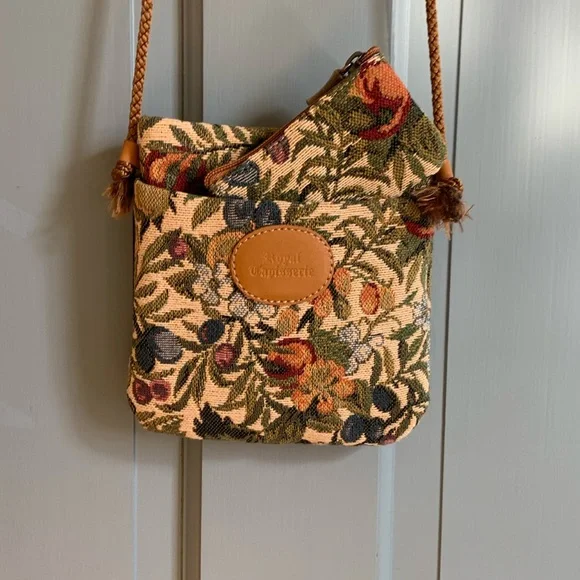 Royal Tapisserie Crossbody Bag with Change Purse - Picture 2 of 9